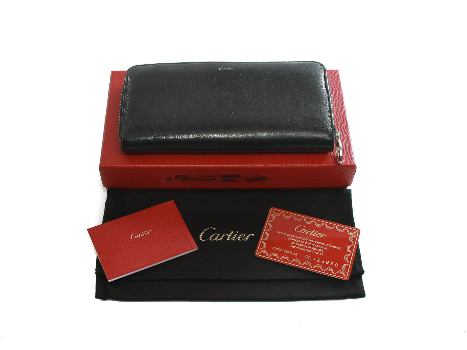 cartier must wallet