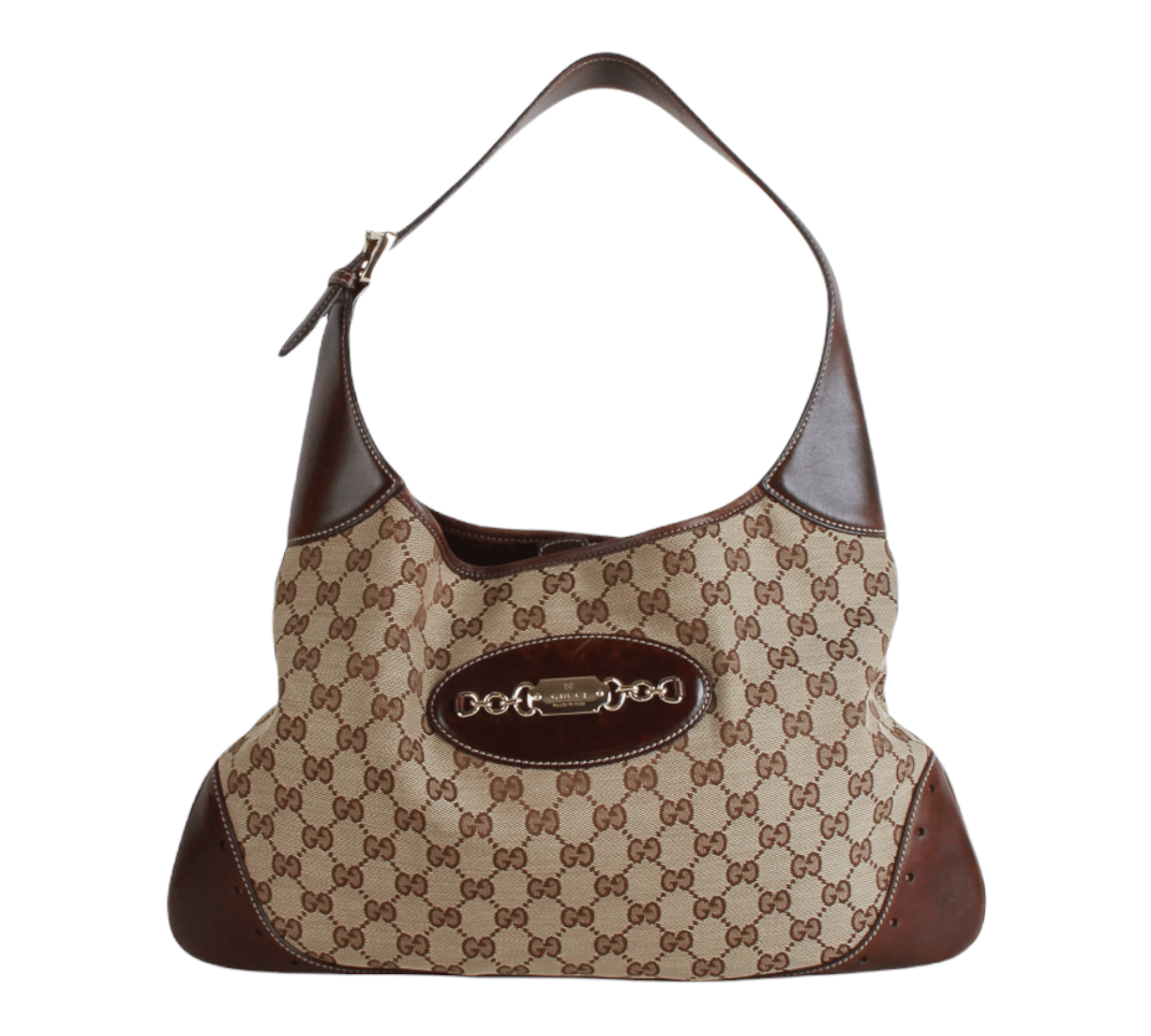 Gucci Monogram Shoulder Bag – Recycled Luxury