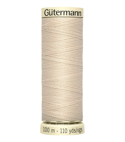 Gütermann Sew All Poly - 030 Bone - 110yds