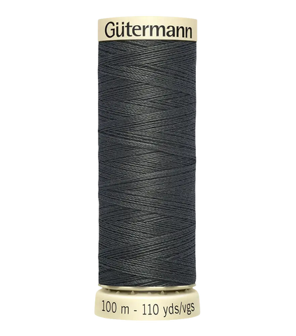Gütermann Sew All Poly - 125 Charcoal - 110yds