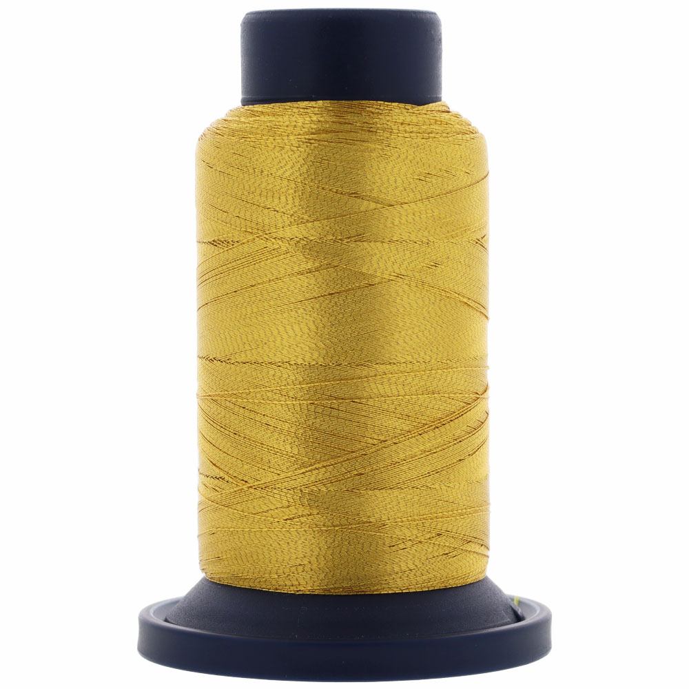 Floriani PTG2 Metallic Light Gold Thread - Moore's Sewing