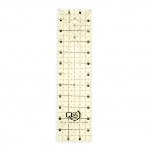 Quilters Select 'non slip' Ruler measures 6 x 6 – Rockin' Bobbins Custom  Quilting and Quilt Shop