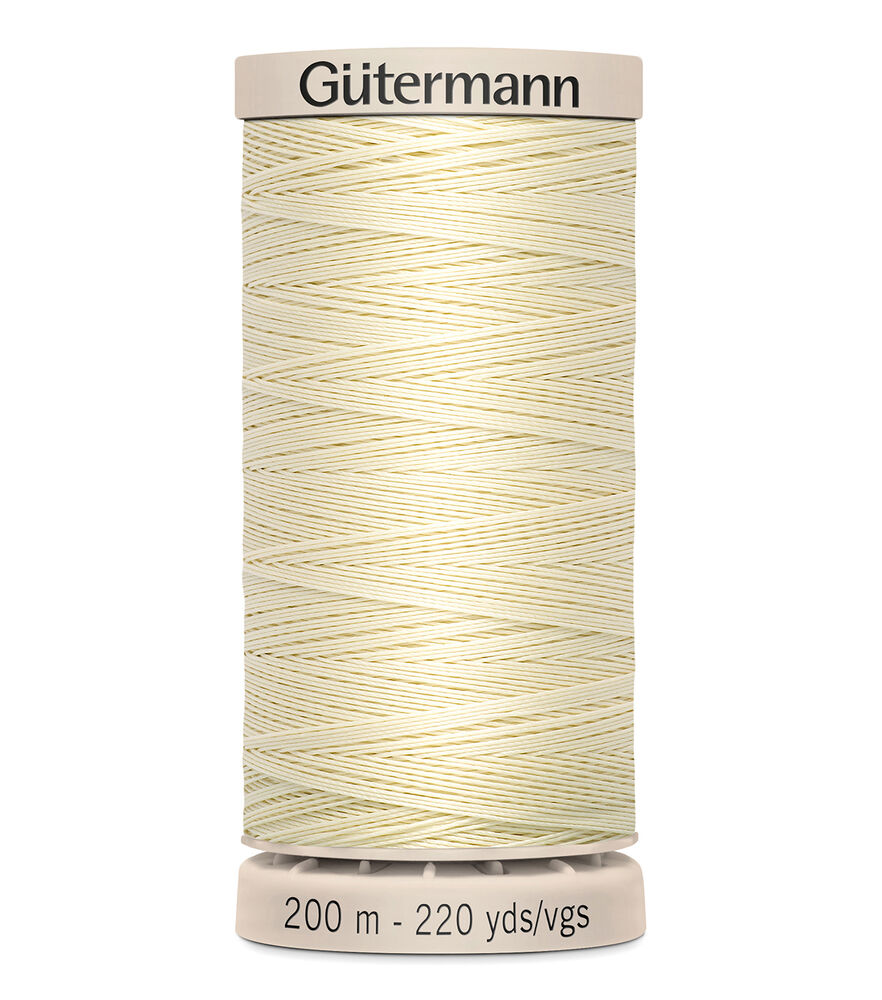 Gütermann Hand Quilting - 919 Eggwhite - 220yds | SewingMachine.com ...