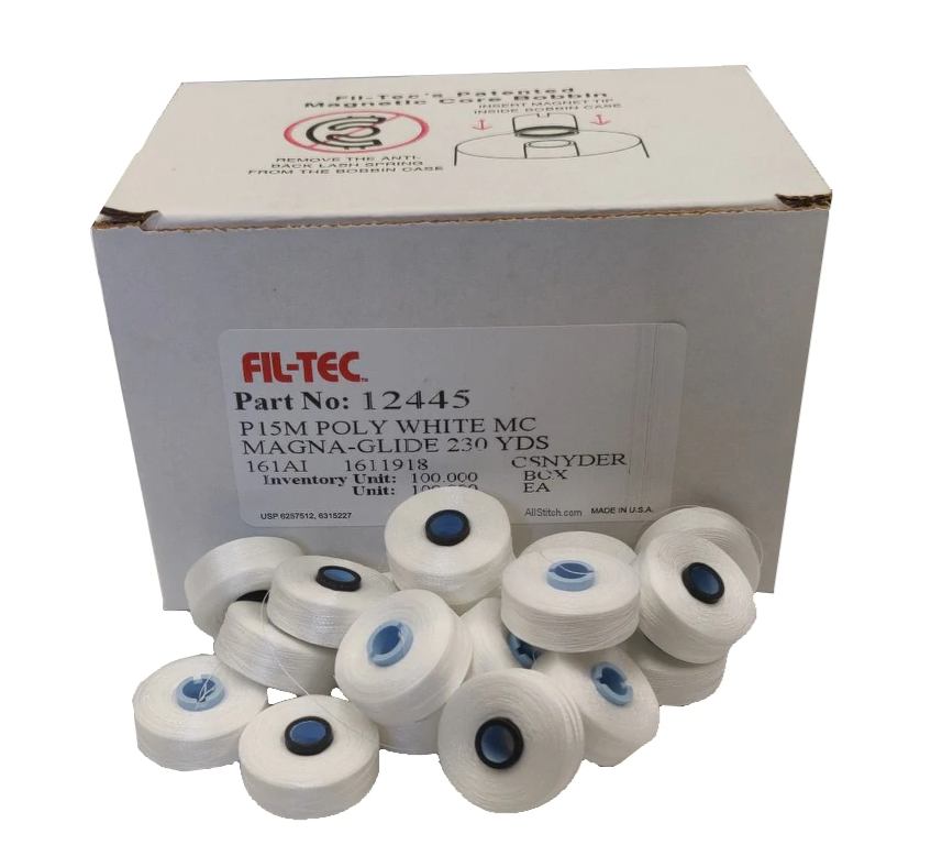 144 L Paper Sideless Prewound Bobbins for Embroidery Machine