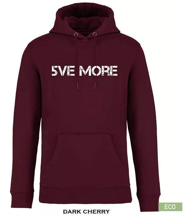 Organic Hoodie Logo - uni - XS / Dark Cherry