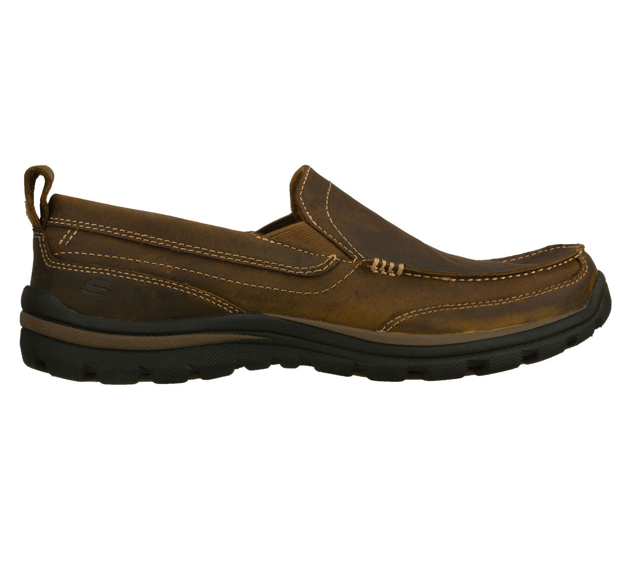 Skechers Mens Relaxed Fit: Superior Brown – Army Navy