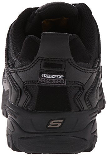 Skechers For Work Women's D'lite Slip Resistant Toliand Work Shoe - Bl ...