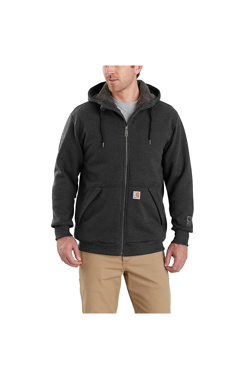 Carhartt Men's Rain Defender Relaxed Fit Midweight Sherpa-Lined Full Z ...