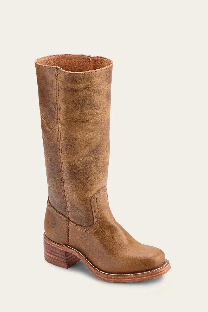 Leather Women's Boots with Comfortable Fit - Ideal for Everyday Wear