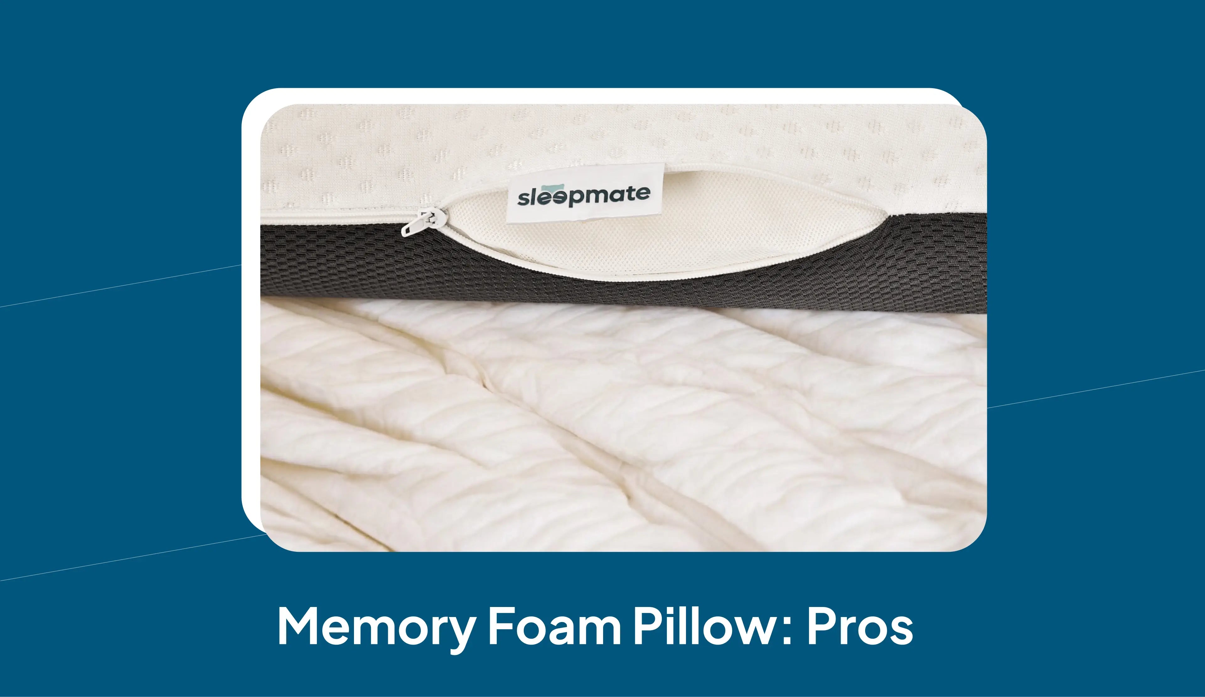 Memory Foam Pillow: Pros