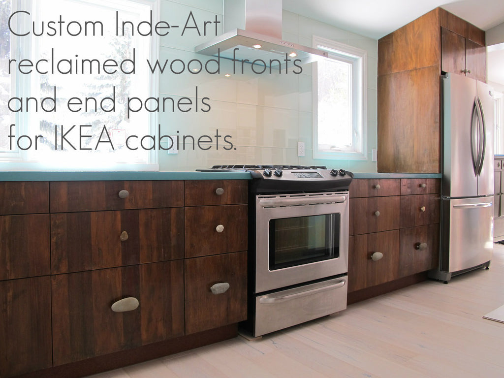 Kitchen Gallery Inde Art Reclaimed Wood Door Drawer Fronts For
