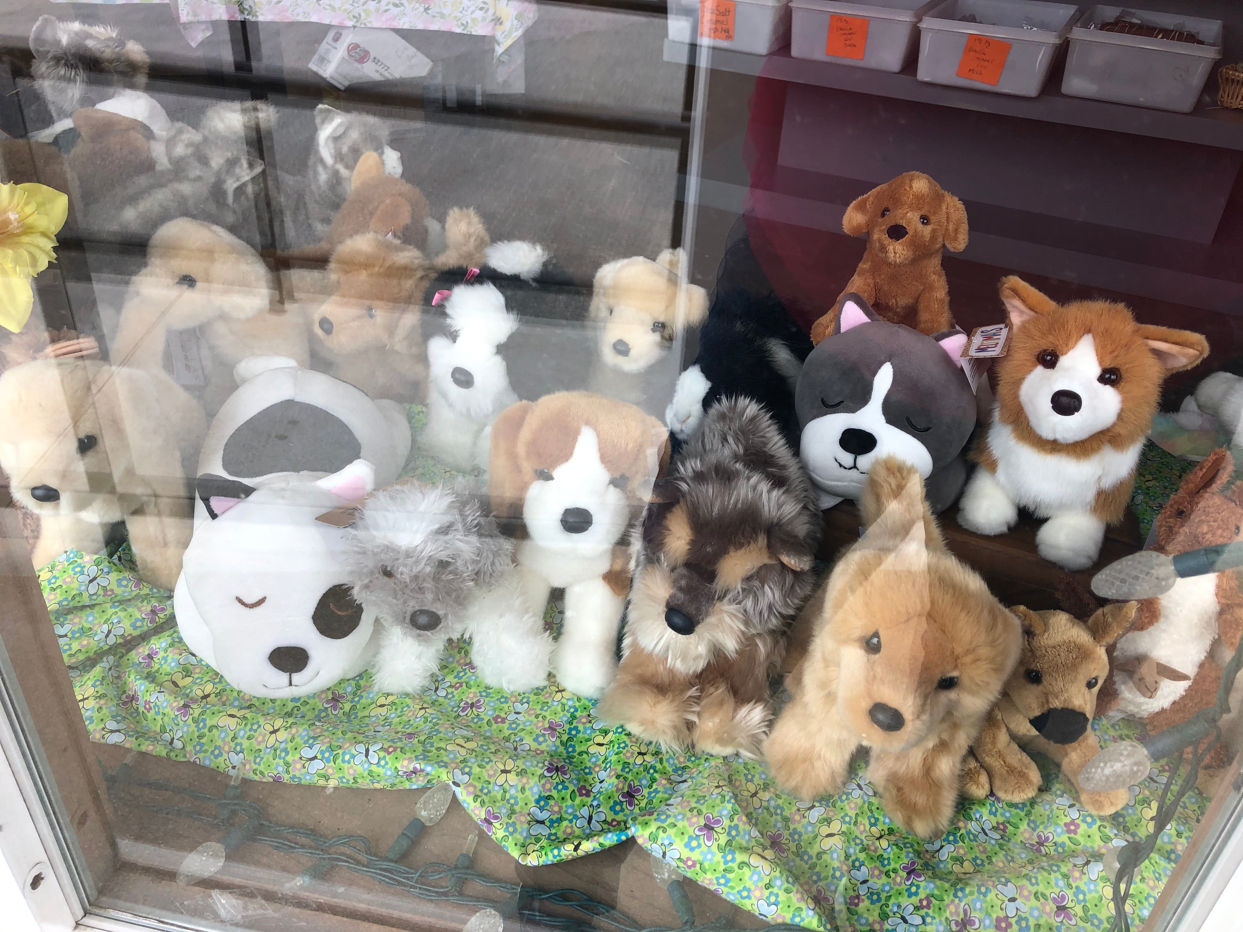 cuddly stuffed animals