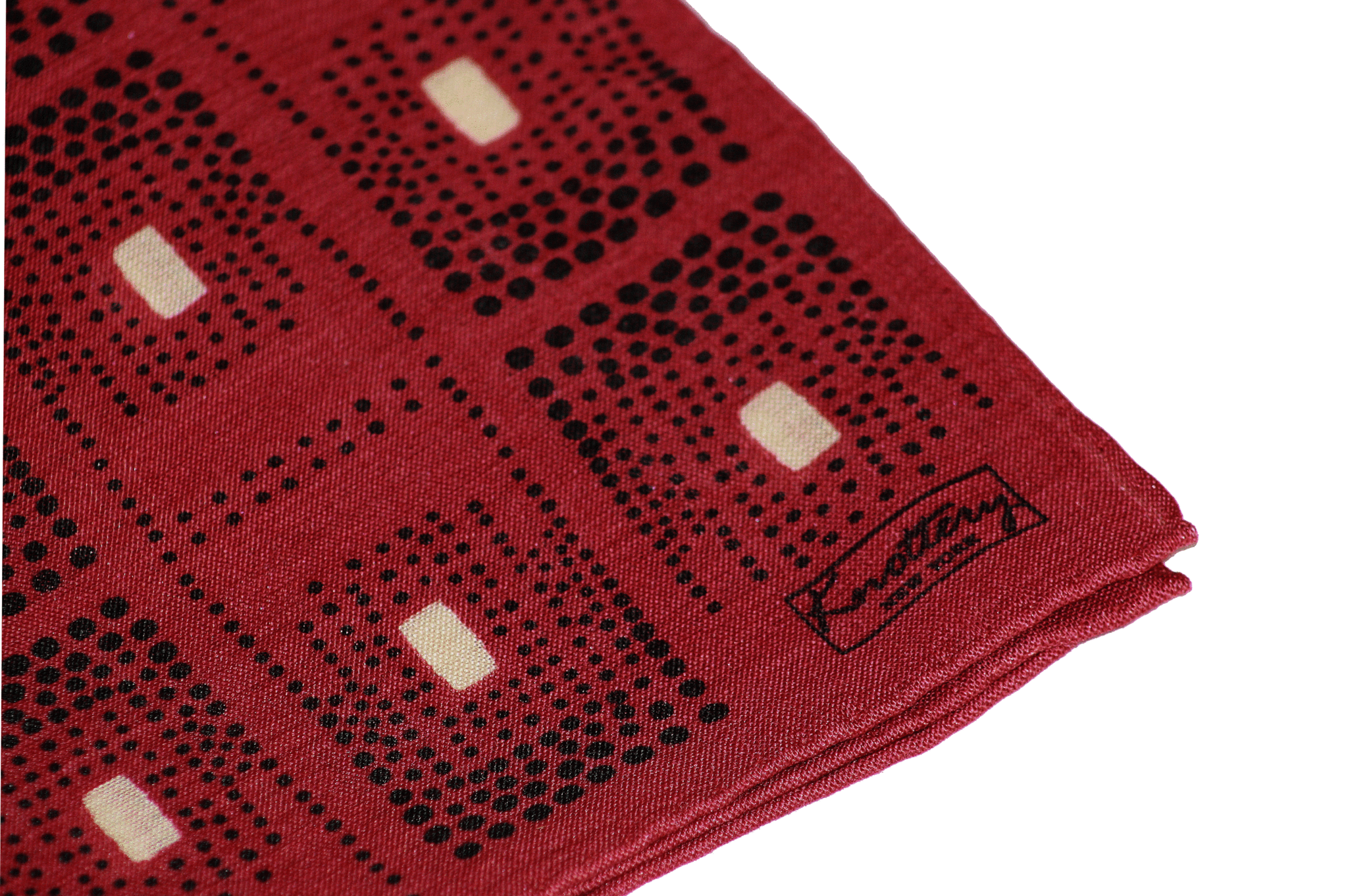 Art Deco Square Red