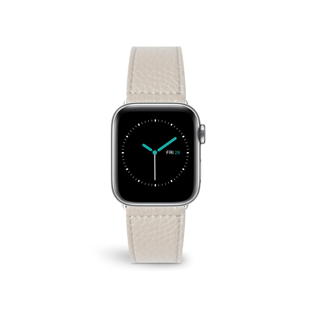 Apple Watch Strap | Leather Sport Band | Top Grain Leather | Nude ...