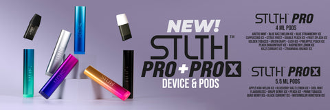 STLTH PRO PODS AND DEVICE
