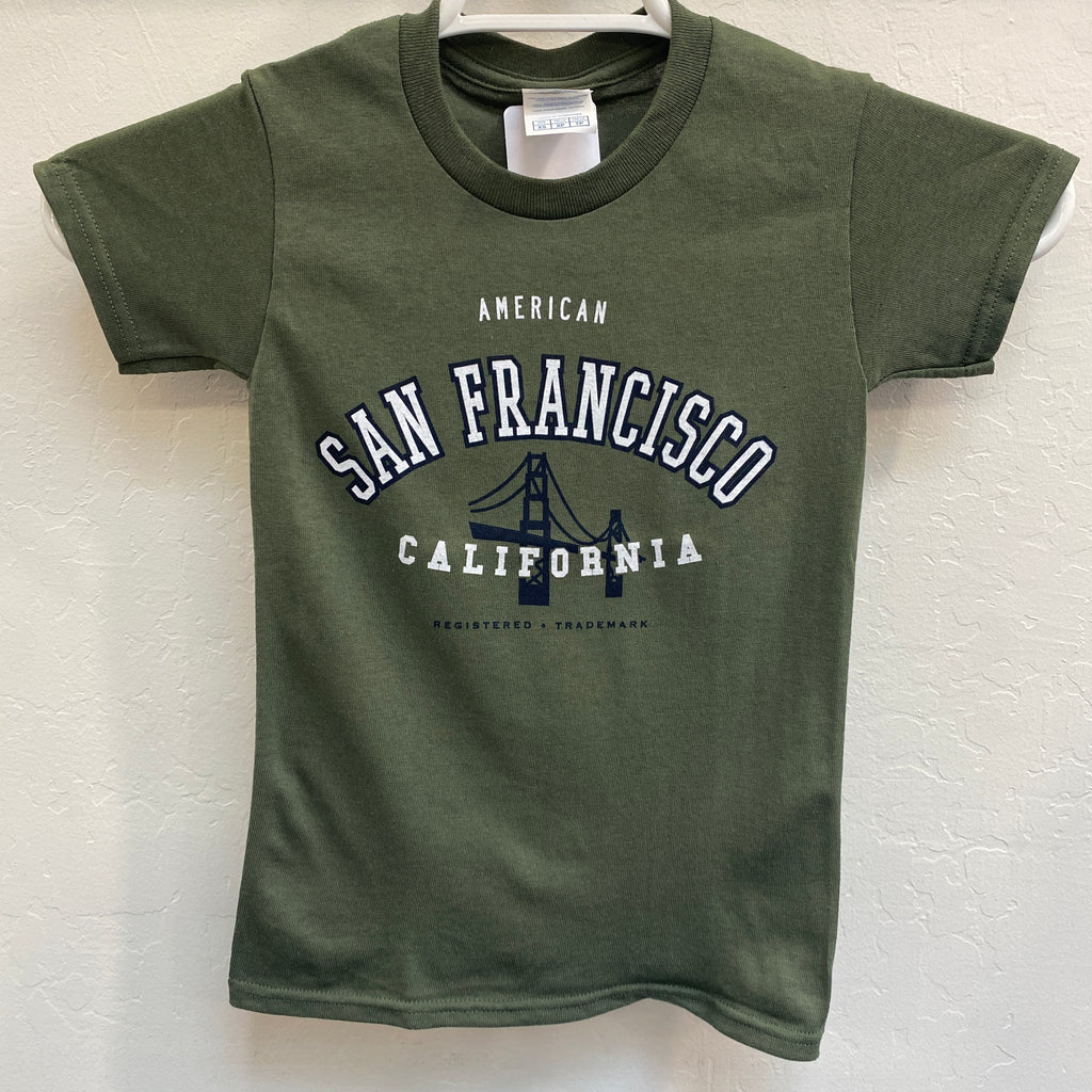 San Francisco Trademark Kids' Short Sleeve T Shirt – Sausalito Ferry Co