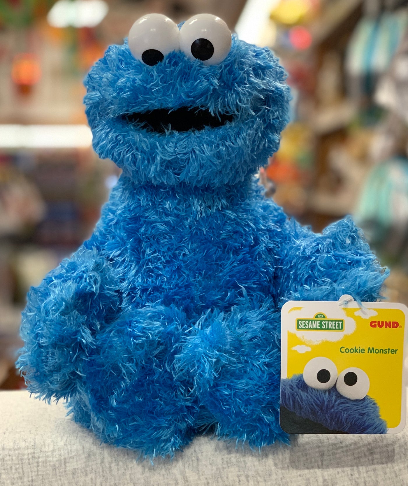 cookie monster stuffed toy