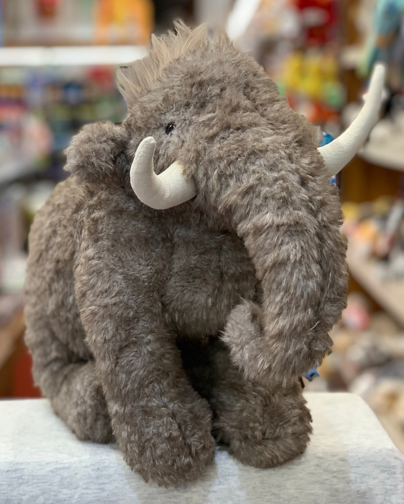 stuffed woolly mammoth