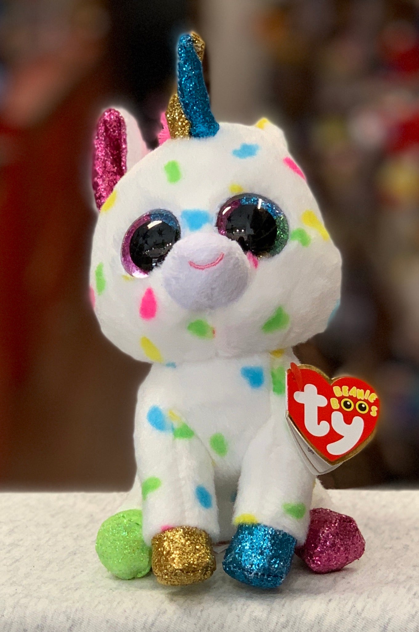 unicorn plush ty