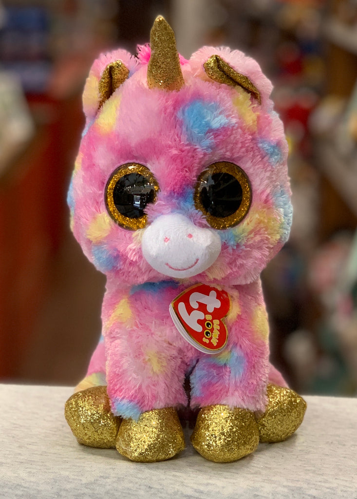 2018 TY Beanie Boo fantasia Unicorn Plush 