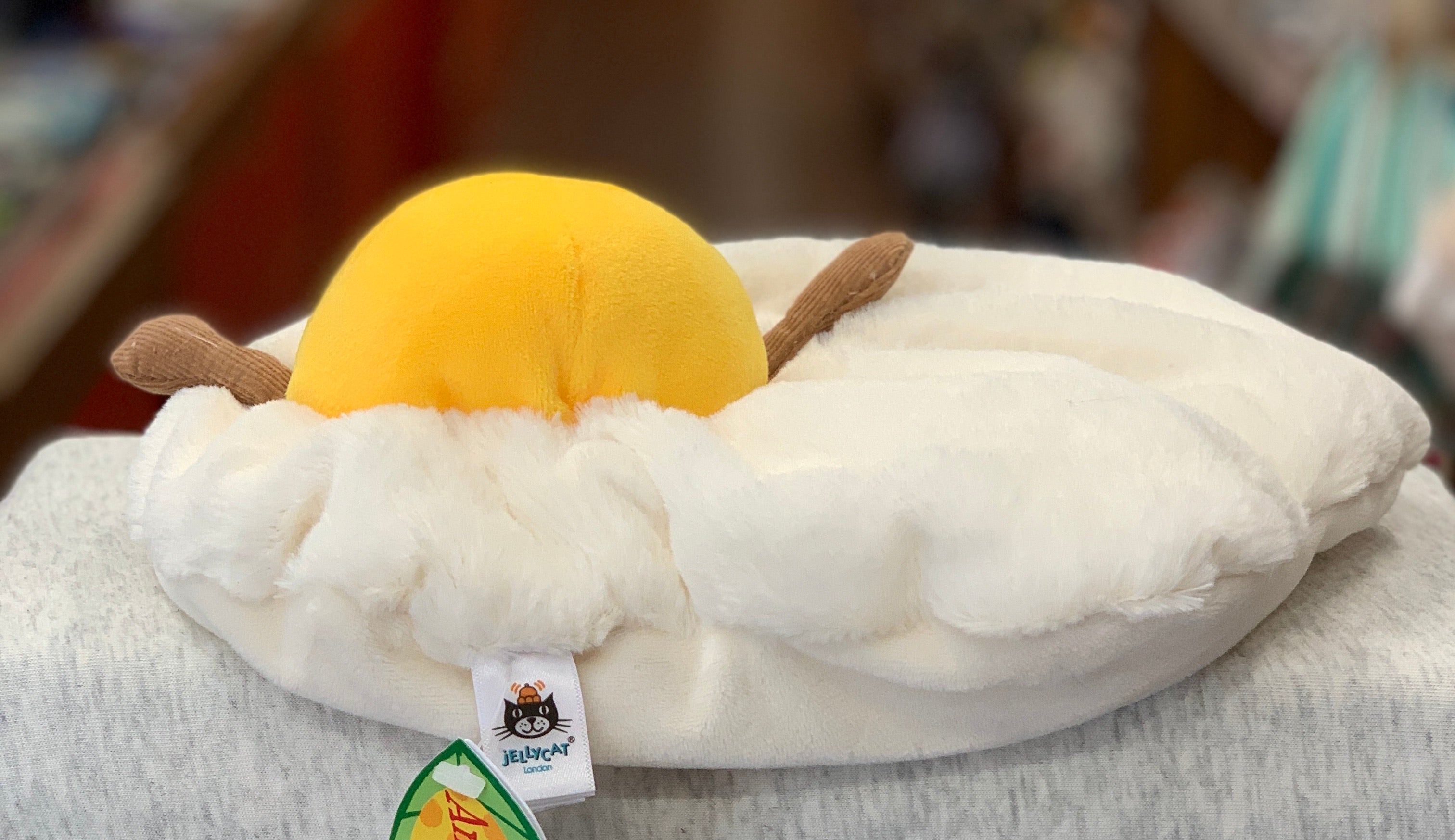 jellycat fried egg