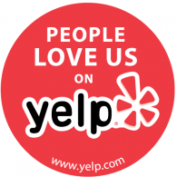 People Love Us on YELP Logo