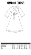 THE WHITESNAKE - KIMONO DRESS DRESS The Swank Store 