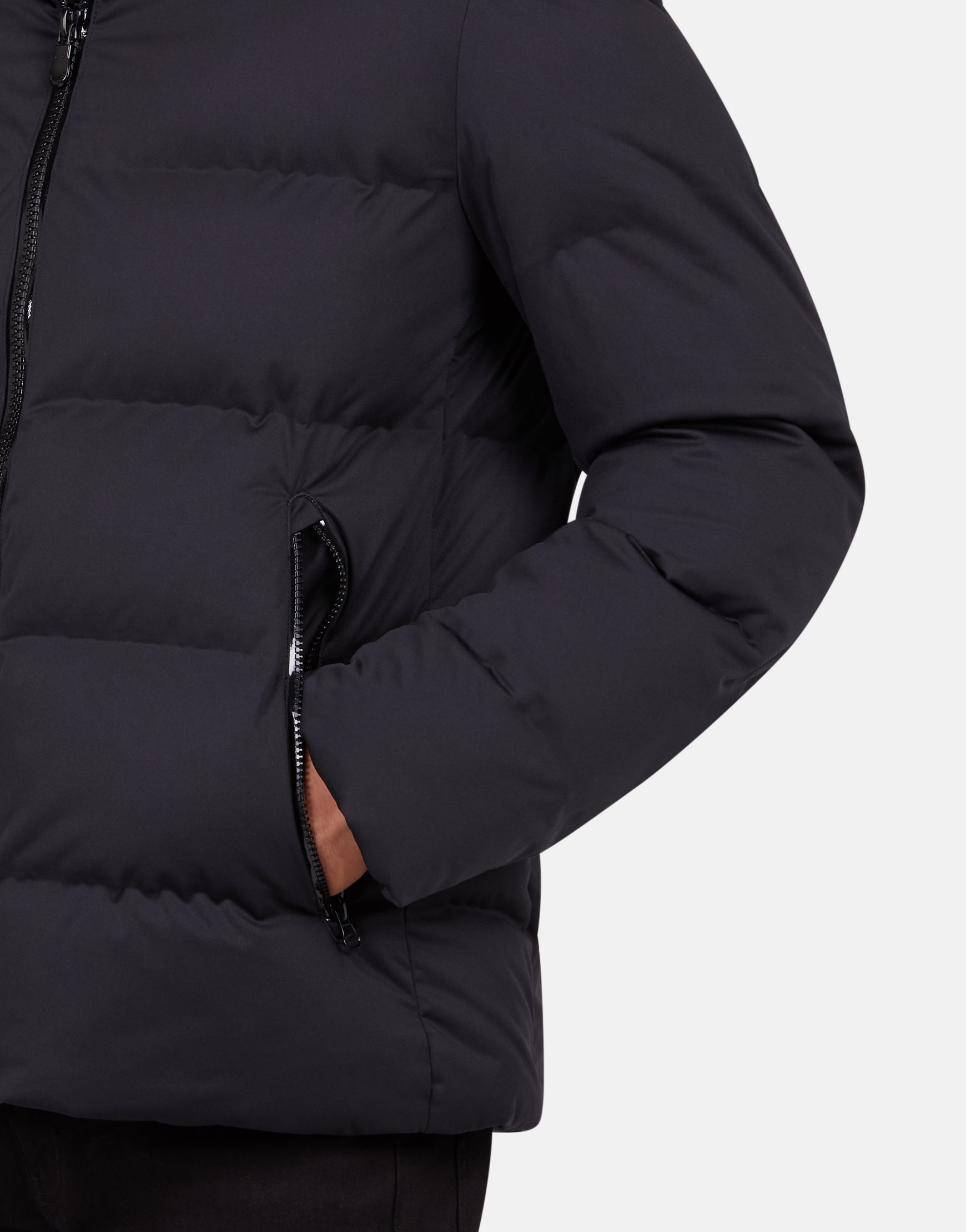 mens puffer jacket without hood