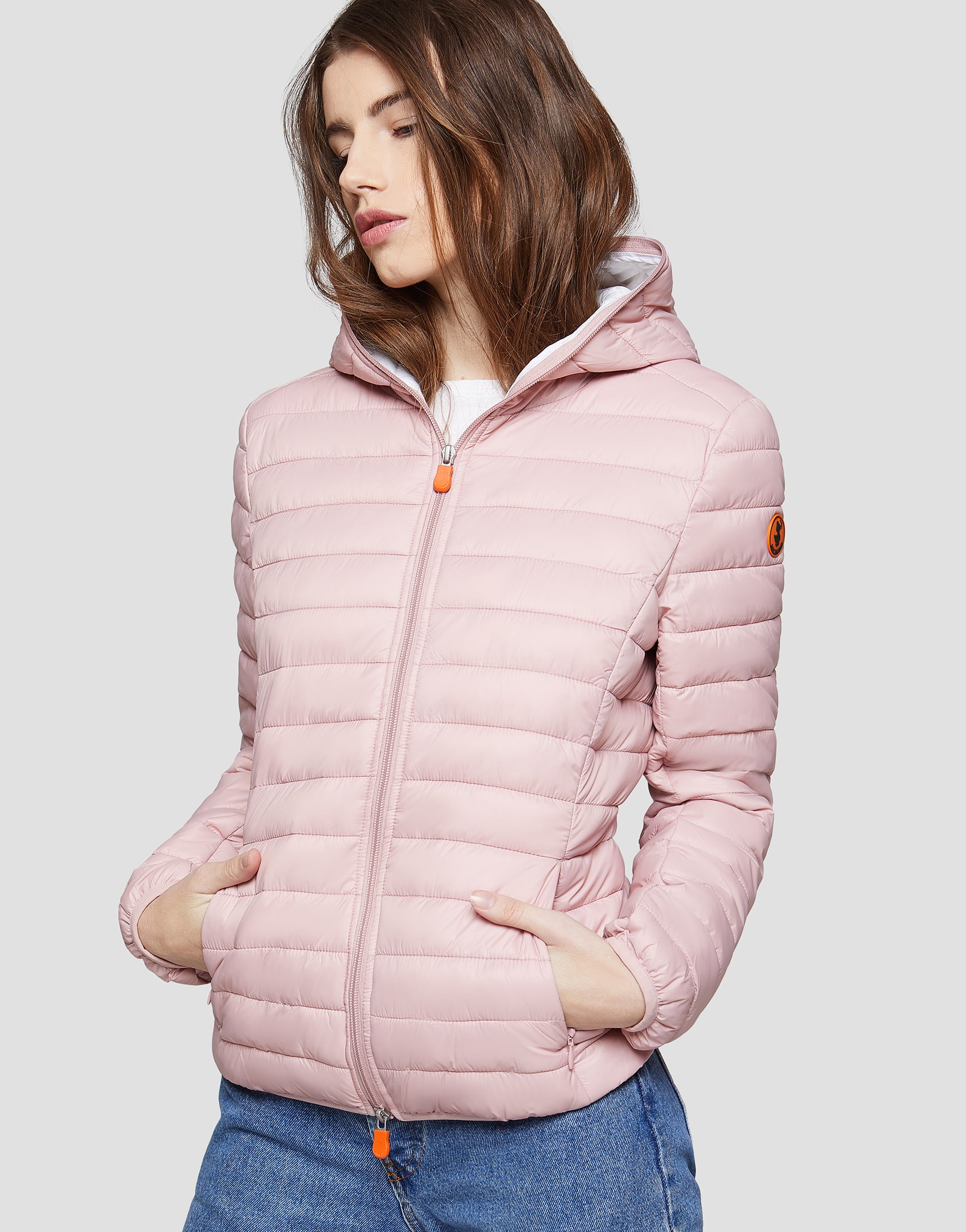 womens puffer jacket with hood