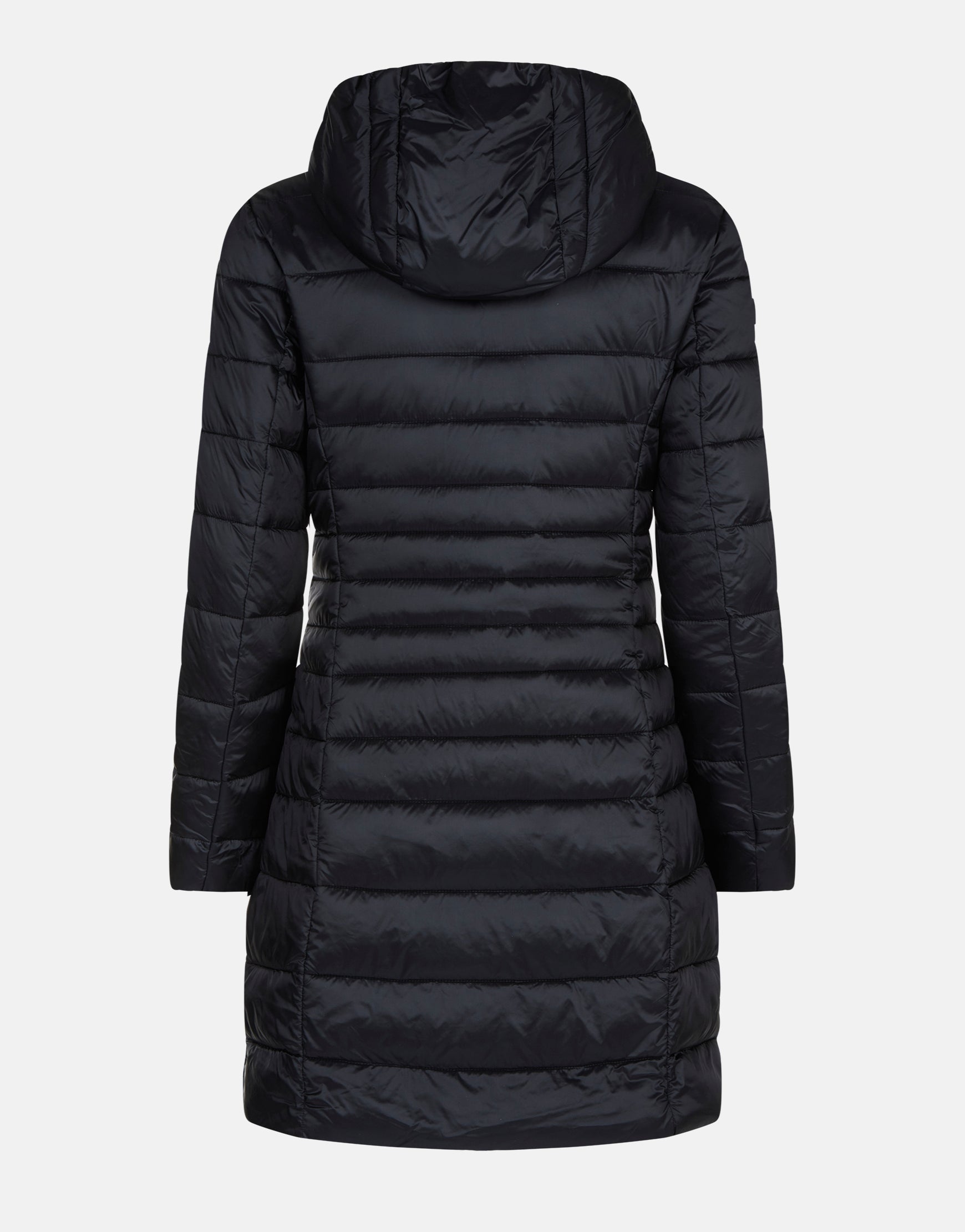 women's extra long puffer coat