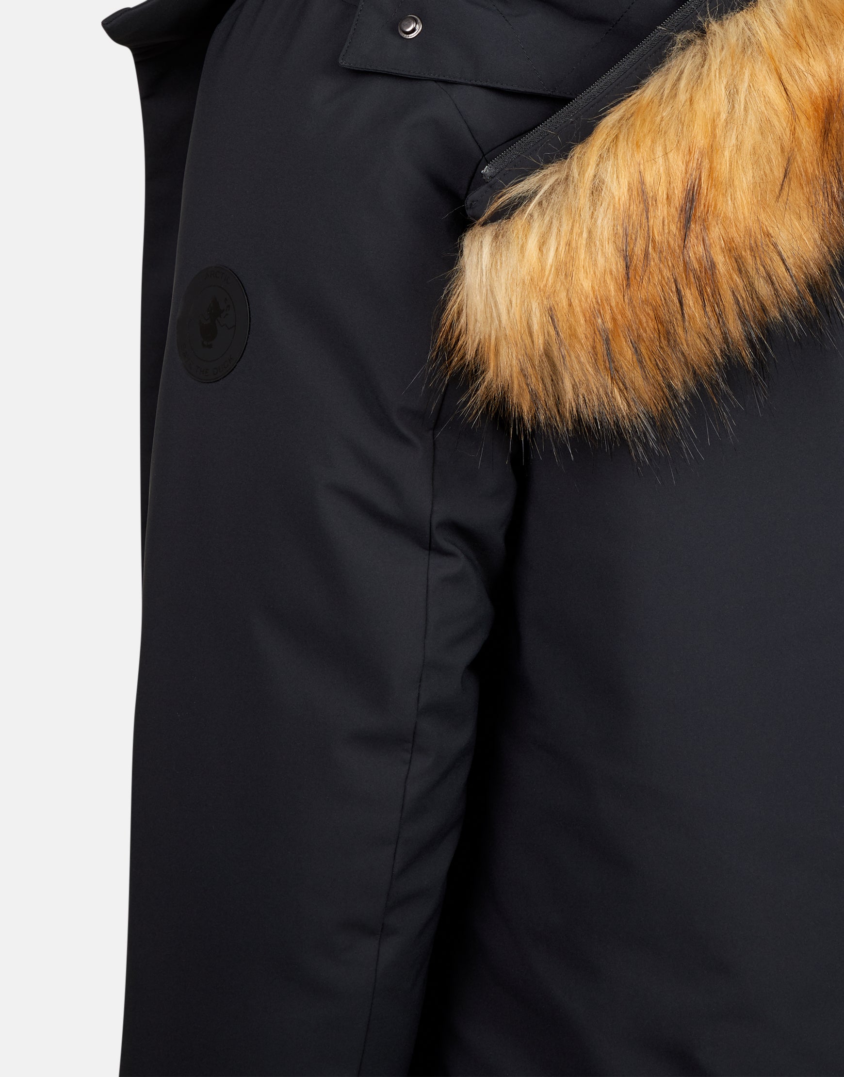 mens faux fur parka jacket