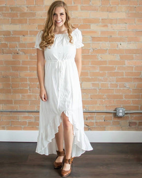 “Amish Summer” Boho Hi-Lo Dress