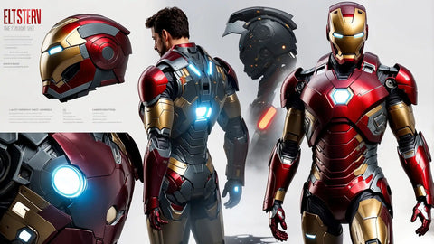 Iron Man-Blaupause