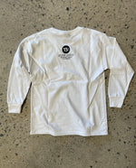 15th St KIDS Wedge Crew Long Sleeve T-Shirt White