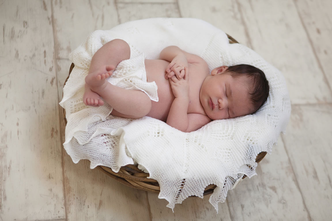 Baby and Baby Shawl