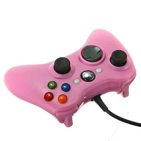 pink wired xbox one controller