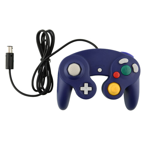 NGC Blue DualShock Game Shock Joypad Controller Gamepad for Nintendo W ...