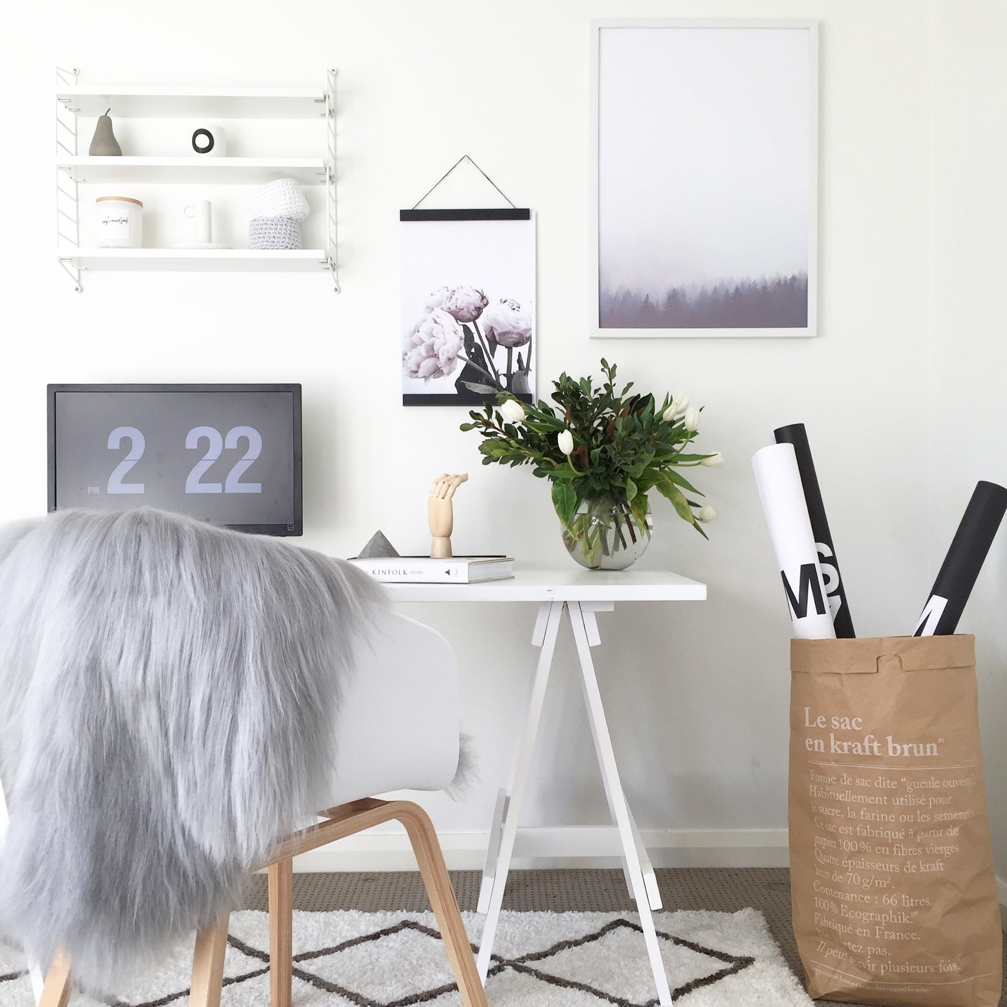 Guest Blog How To Style A Scandinavian Office Space By