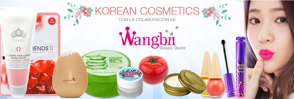 Korean Cosmetics con la colaboración de Wangbii