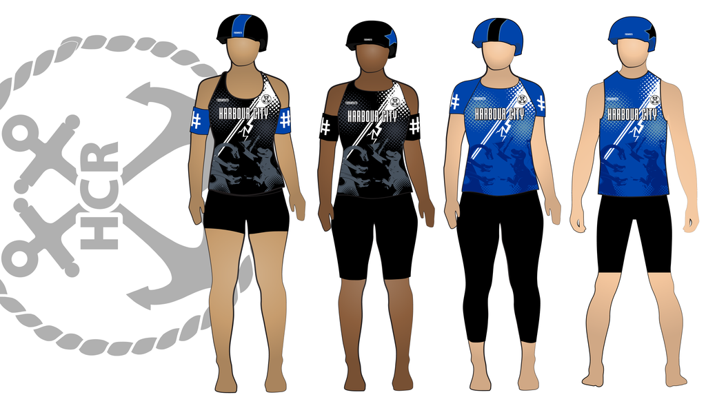 Harbour City Rollers Uniform Collection