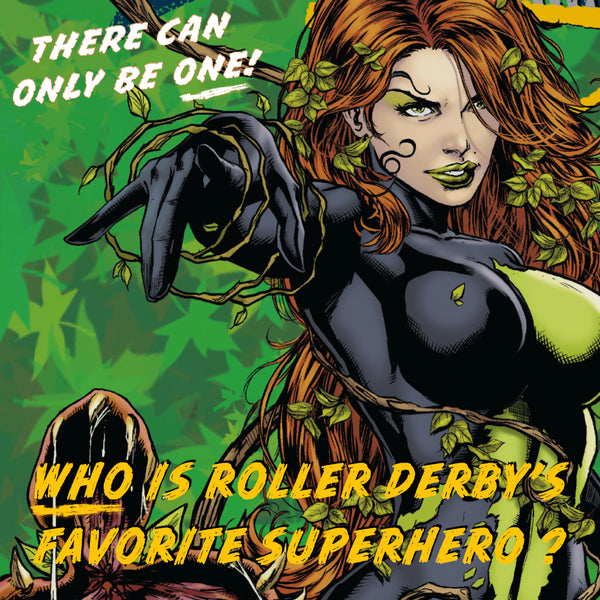 Who is roller derby's favorite super hero? Custom gender neutral size inclusive roller derby uniforms and alternative athletic wear made in the USA by Frogmouth, Inc