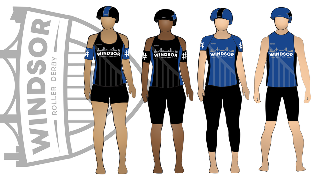 Windsor Roller Derby Uniform Collection | Custom Roller Derby Uniforms by Frogmouth