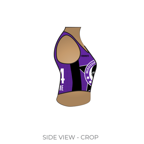 Mississippi Brawl Stars Roller Derby Uniform Jersey Purple Frogmouth - brawl stars maillot