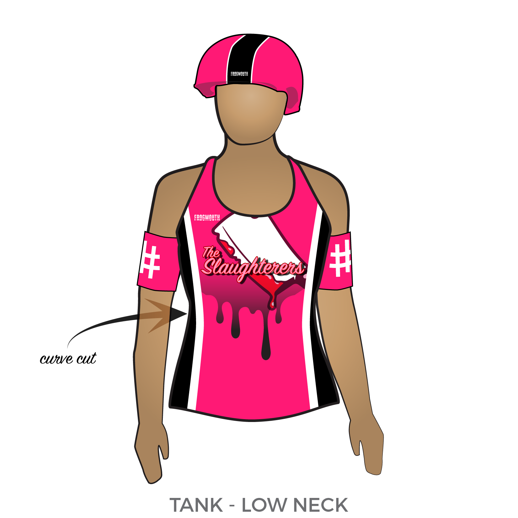 Dallas Derby Devils The Slaughterers: Uniform Jersey (Pink