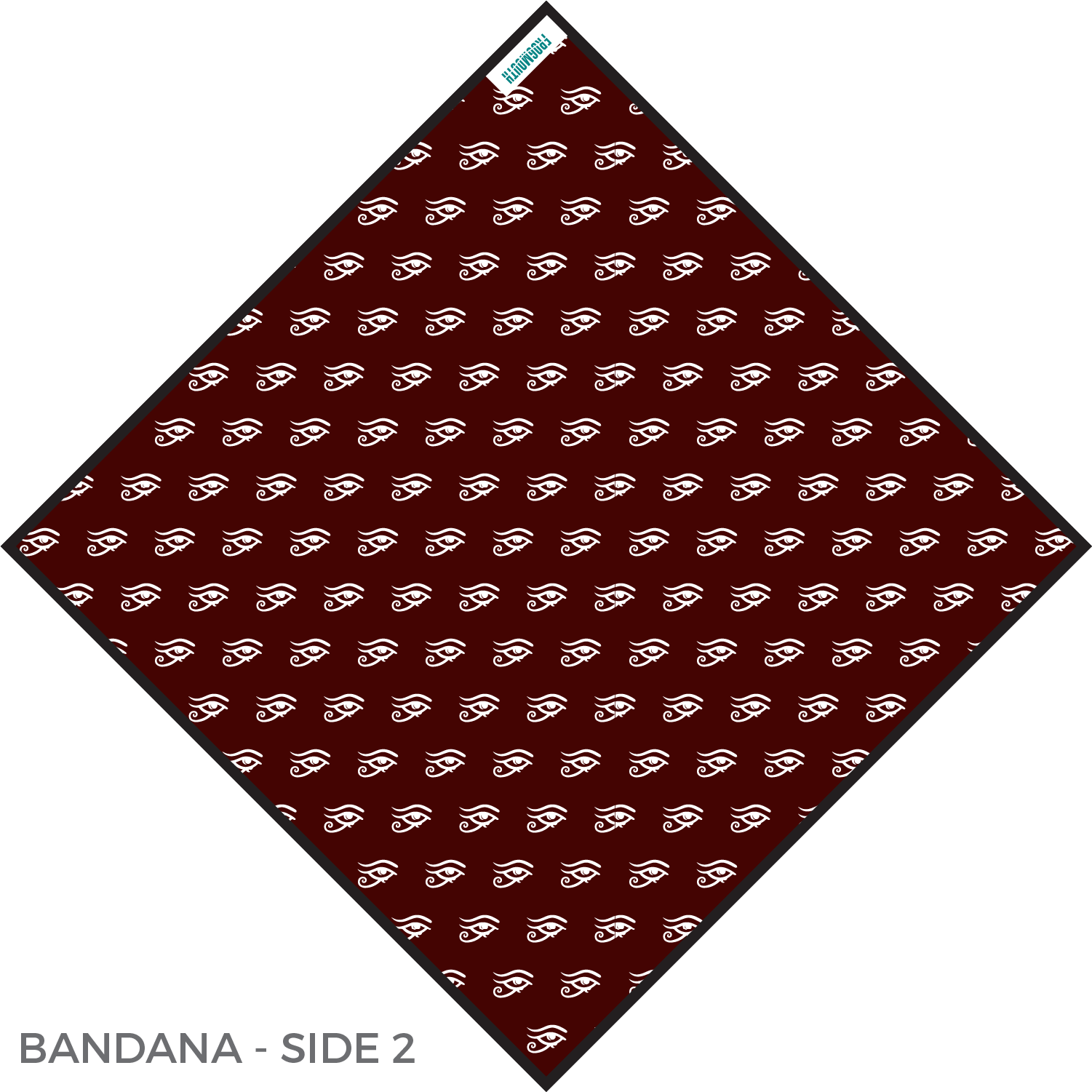 Bellingham Roller Betties Cog Blockers: Bandana – Frogmouth