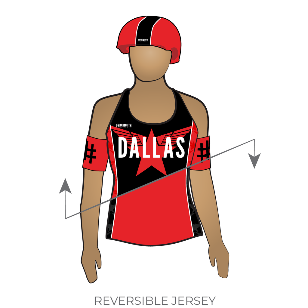 Dallas Derby Devils League Collection: Reversible Uniform Jersey (RedR ...