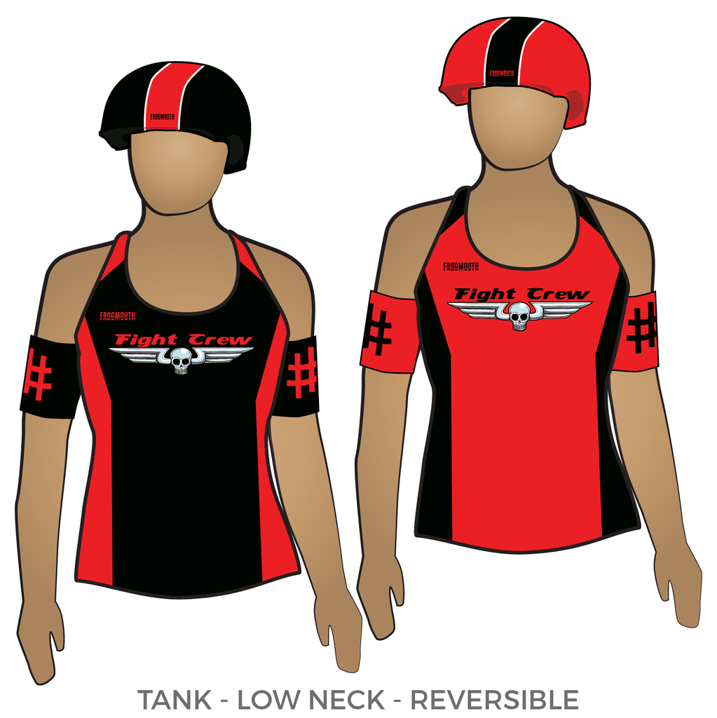 L.A. Derby Dolls Fight Crew: Reversible Uniform Jersey (RedR/BlackR ...