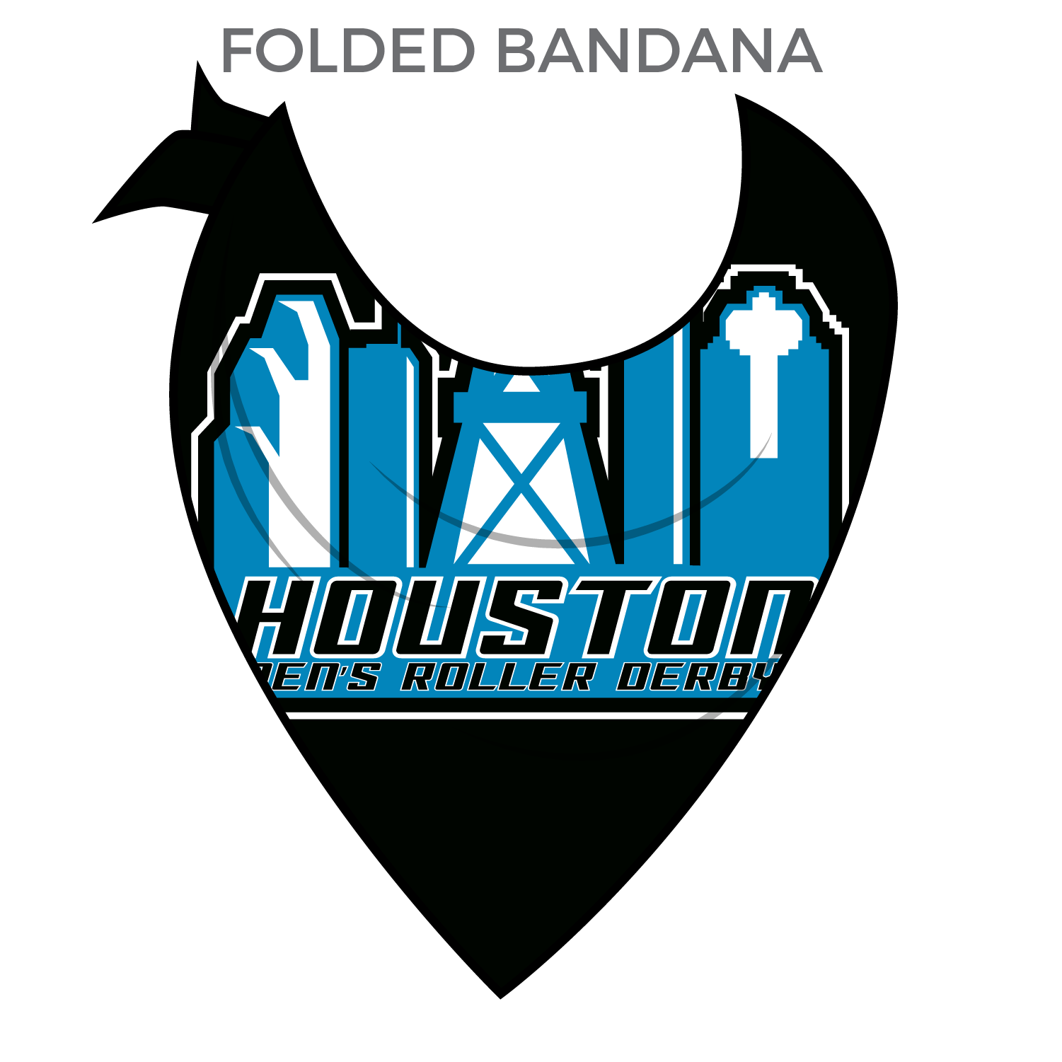 Houston Mens Roller Derby Roughnecks: Bandana – Frogmouth1501 x 1501