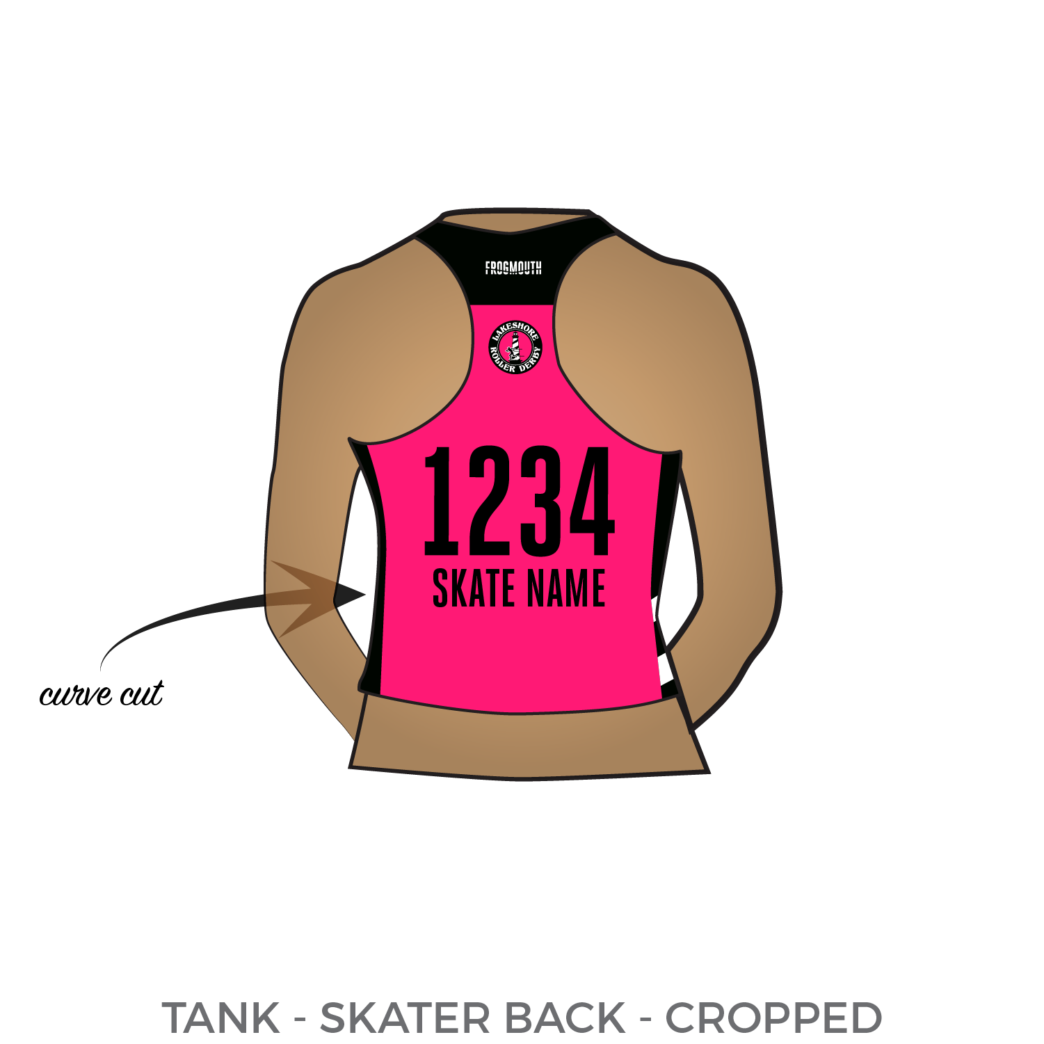 Lakeshore Roller Derby: Uniform Jersey (Pink) – Frogmouth