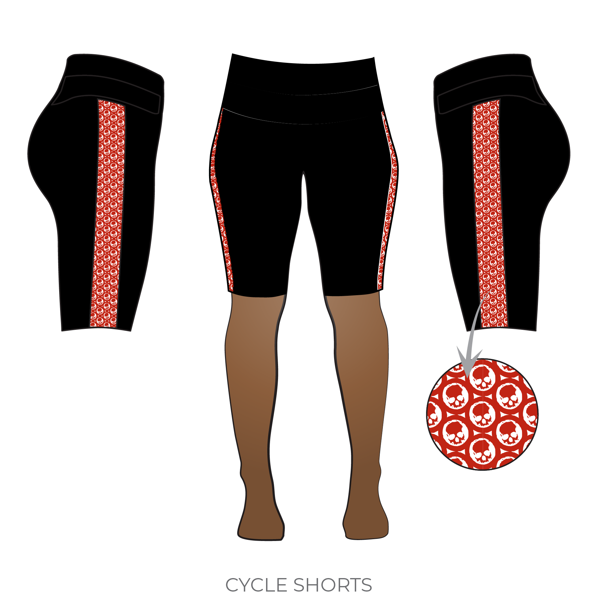 Naptown Roller Derby Uniform Shorts & Pants Frogmouth